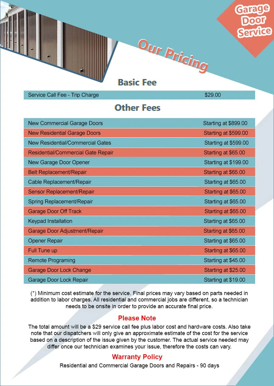 Golden Garage Door Service Frisco, TX 469-327-7353